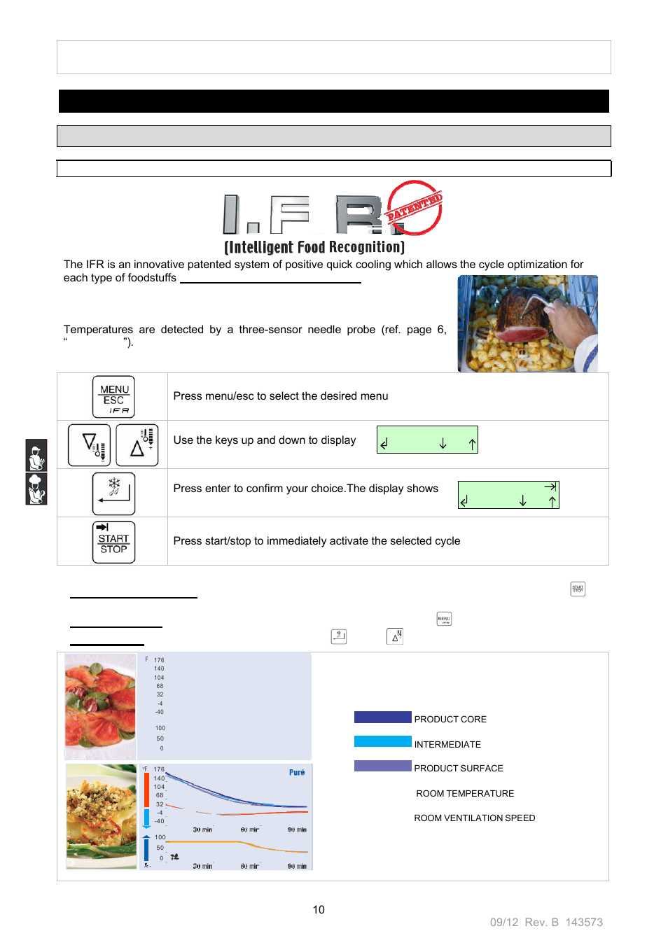 O op pe er ra at tiio on n m ma an nu ua al l, Operation chapter 3, Programs | Nor-Lake Blast Chillers & Blast Chillers-Freezers User Manual | Page 10 / 46