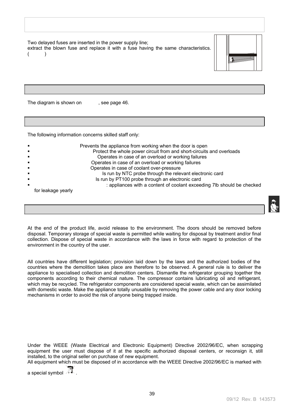 Nor-Lake Blast Chillers & Blast Chillers-Freezers User Manual | Page 39 / 46