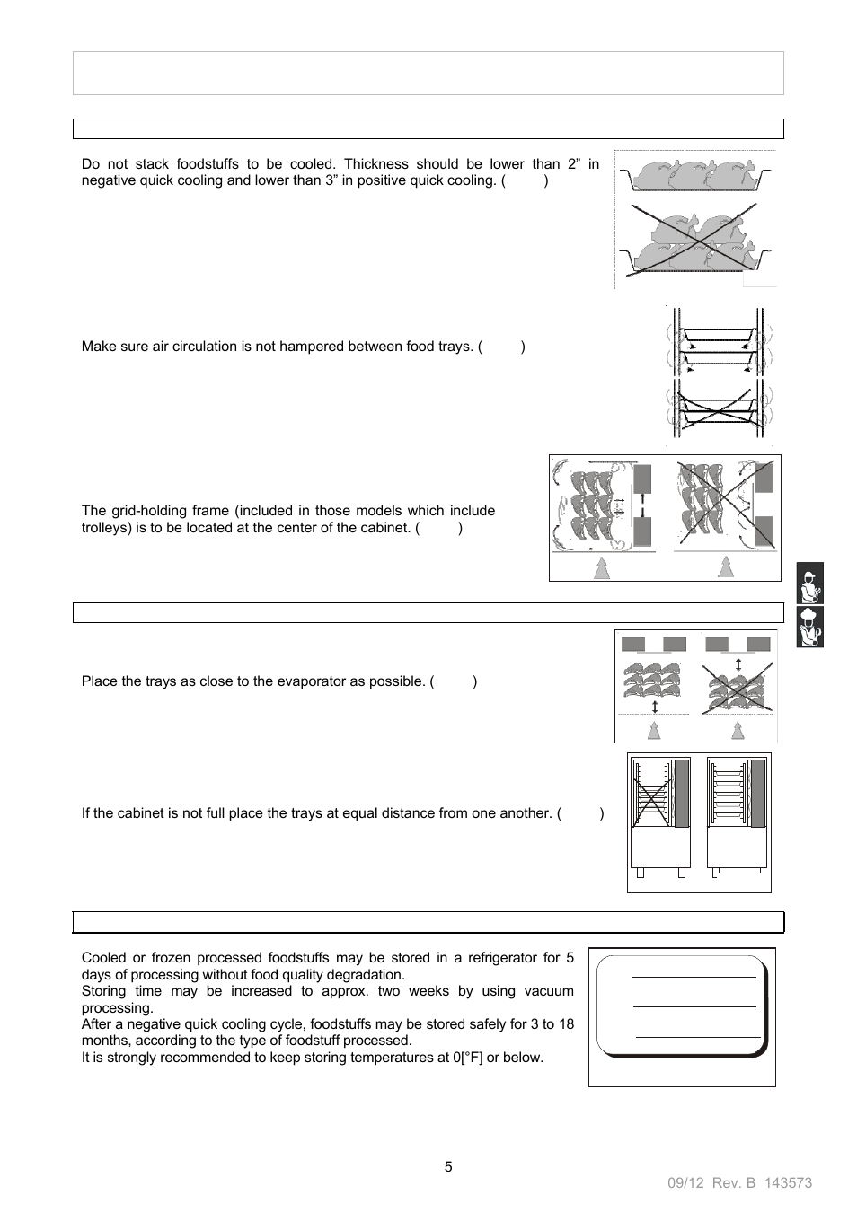 O op pe er ra at tiio on n m ma an nu ua al l | Nor-Lake Blast Chillers & Blast Chillers-Freezers User Manual | Page 5 / 46