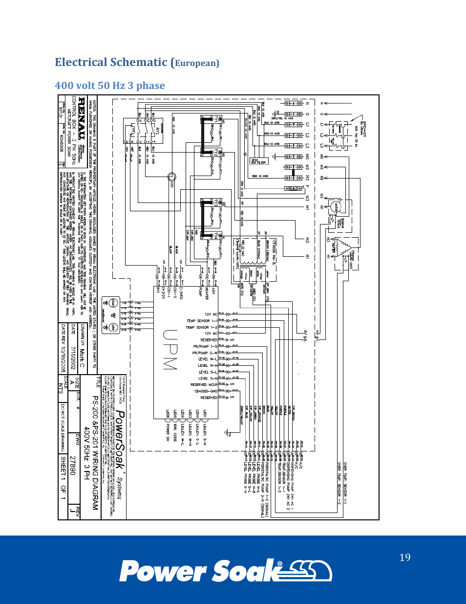 Power Soak 34773 ps-200/201 Service Manual User Manual | Page 22 / 28