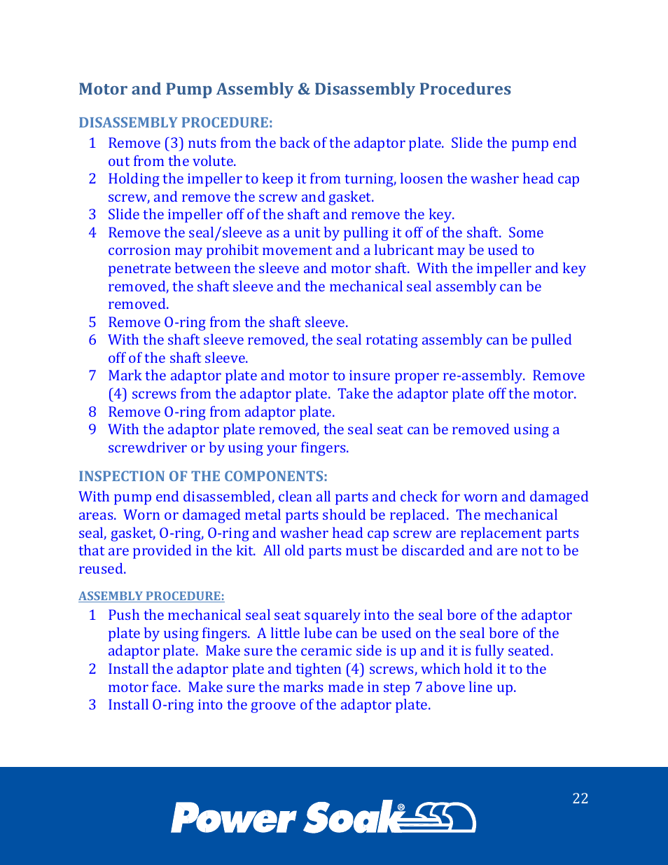 Power Soak 34773 ps-200/201 Service Manual User Manual | Page 25 / 28