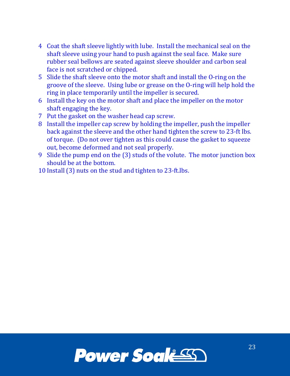 Power Soak 34773 ps-200/201 Service Manual User Manual | Page 26 / 28