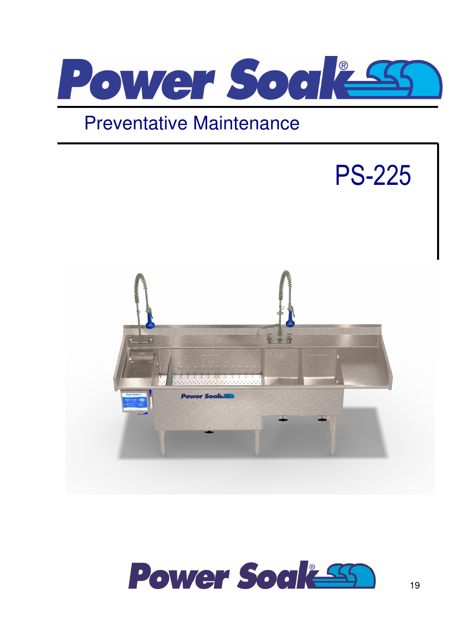 Ps-225, Preventative maintenance | Power Soak 33755 PS-225 Owner's Manual User Manual | Page 23 / 36