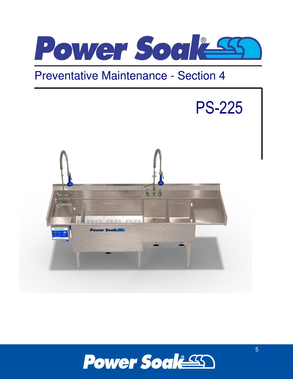 Ps-225 | Power Soak 34774 PS-225 Service Manual User Manual | Page 11 / 60