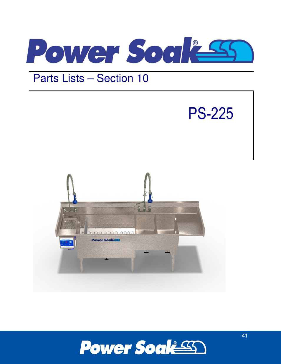 Ps-225 | Power Soak 34774 PS-225 Service Manual User Manual | Page 47 / 60