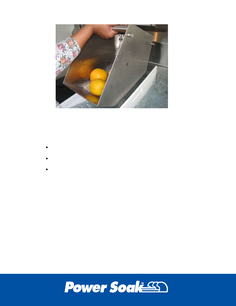 Washing tips | Power Soak 34201 PRODUCE SOAK OWNER'S MANUAL User Manual | Page 24 / 40