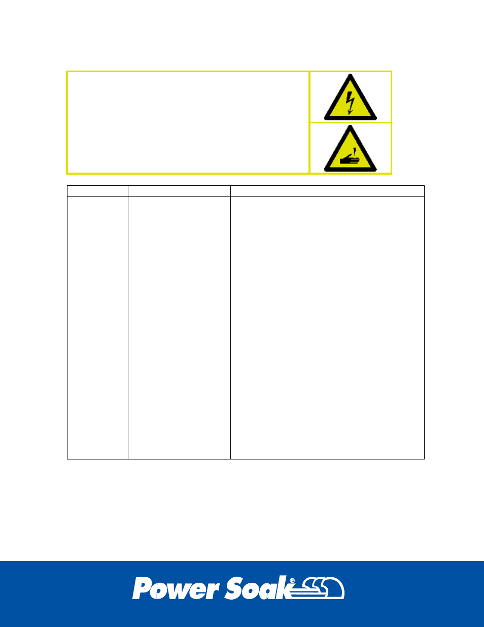 Power Soak 34201 PRODUCE SOAK OWNER'S MANUAL User Manual | Page 34 / 40