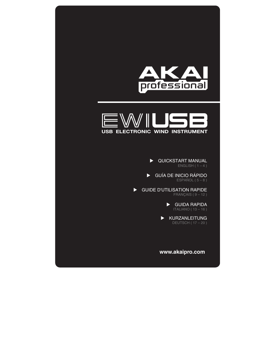 Akai ewi_usb User Manual | 32 pages