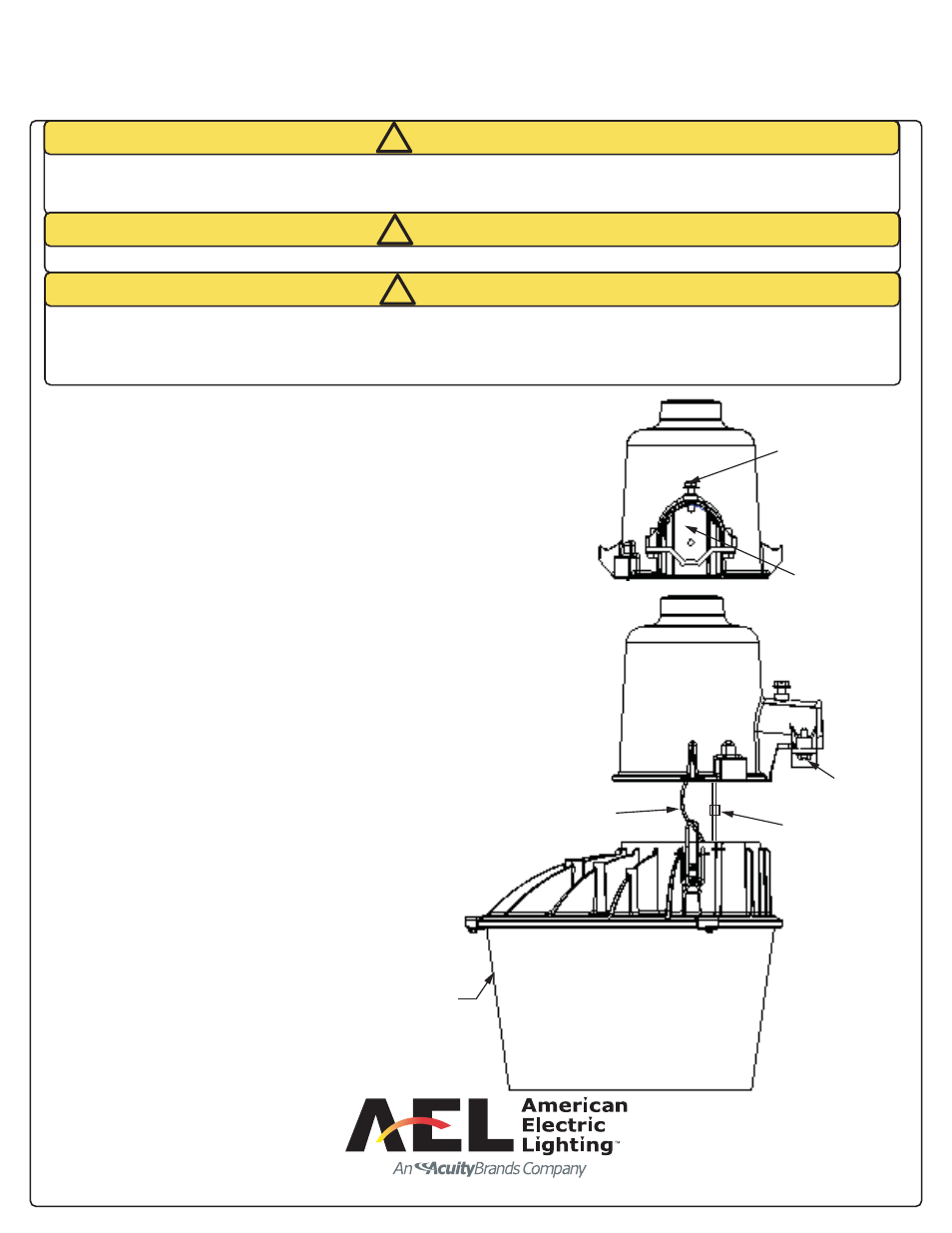 American Electric Lighting LNH2 User Manual | 3 pages