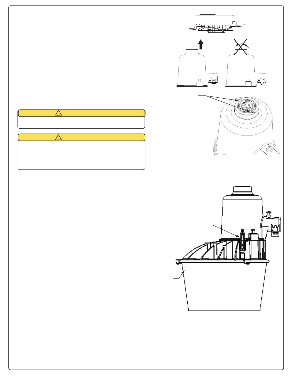 A72996_sht2_rev_a, Caution | American Electric Lighting LNH2 User Manual | Page 2 / 3