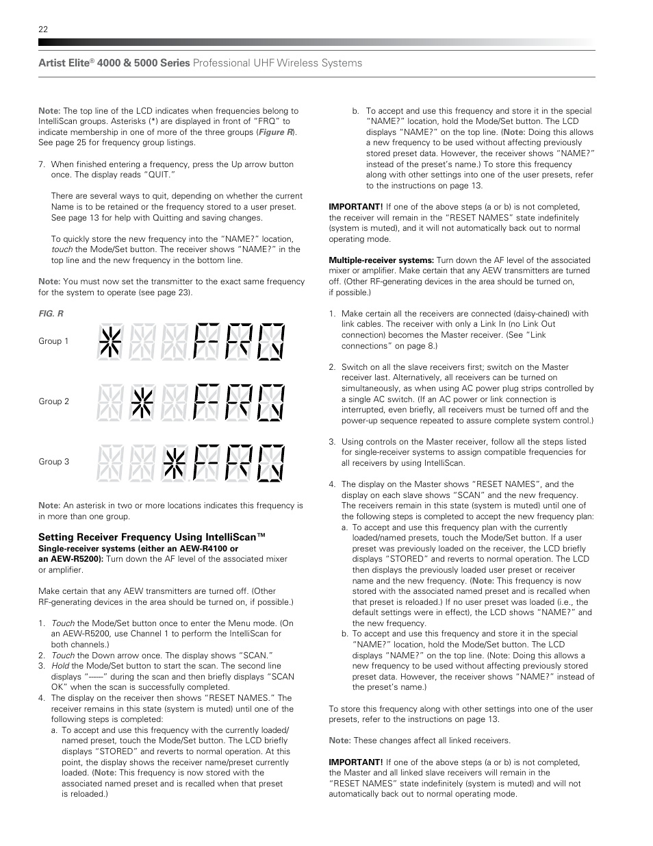 Audio-Technica AEW-T1000A User Manual | Page 22 / 28