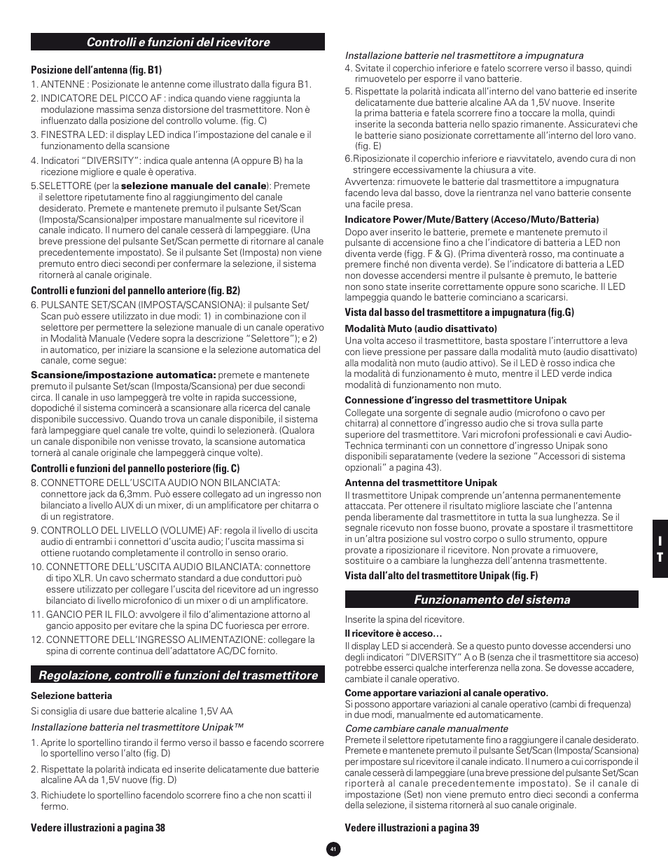 Audio-Technica 700 SERIES User Manual | Page 41 / 65