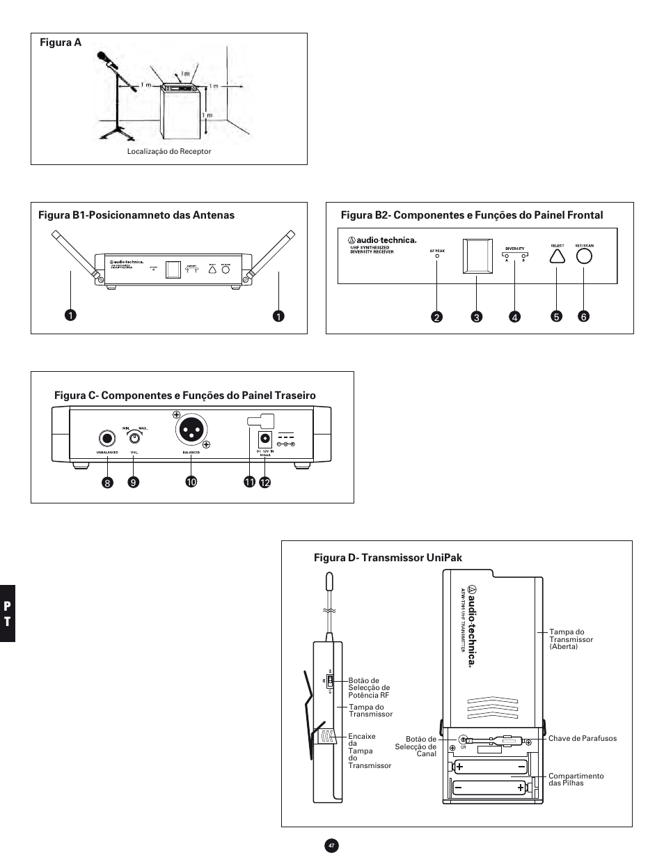 Audio-Technica 700 SERIES User Manual | Page 47 / 65