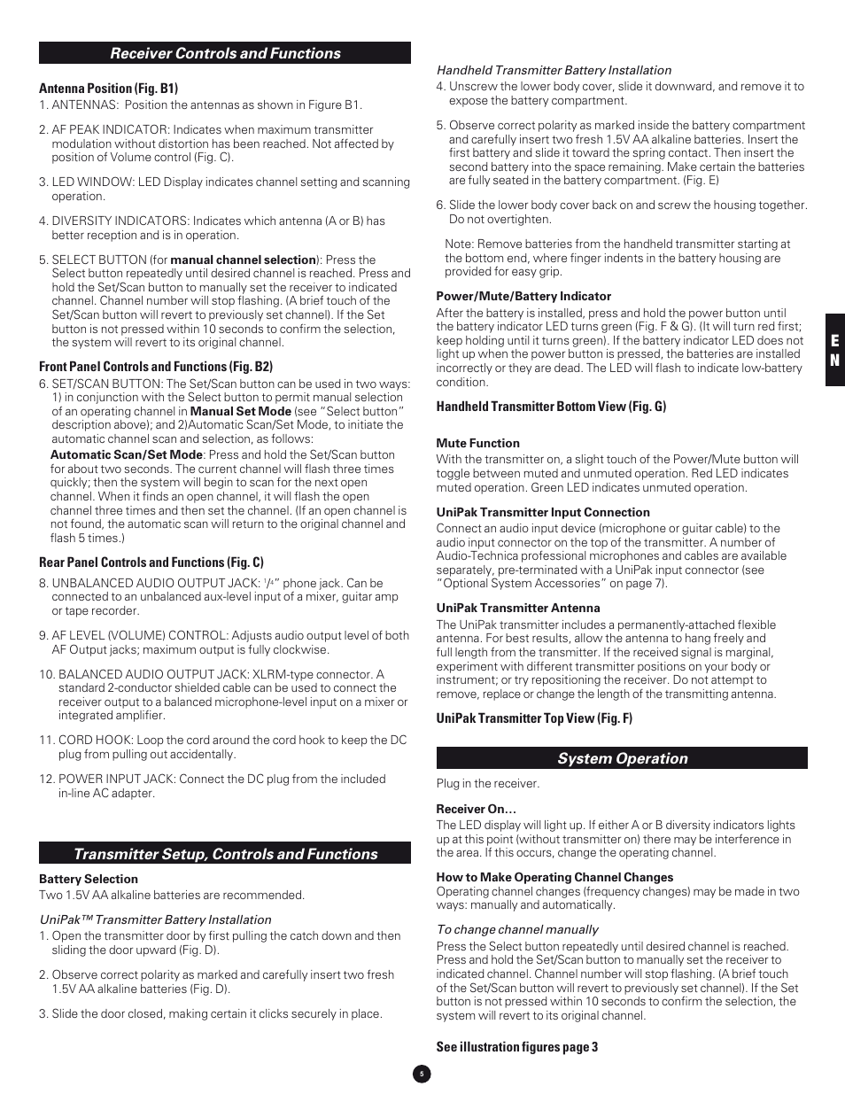 Audio-Technica 700 SERIES User Manual | Page 5 / 65