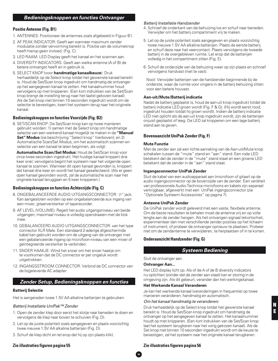 Audio-Technica 700 SERIES User Manual | Page 59 / 65