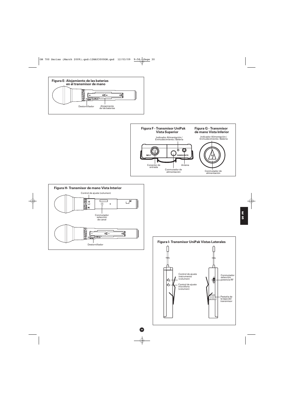 Audio-Technica ATW-T701 User Manual | Page 30 / 65