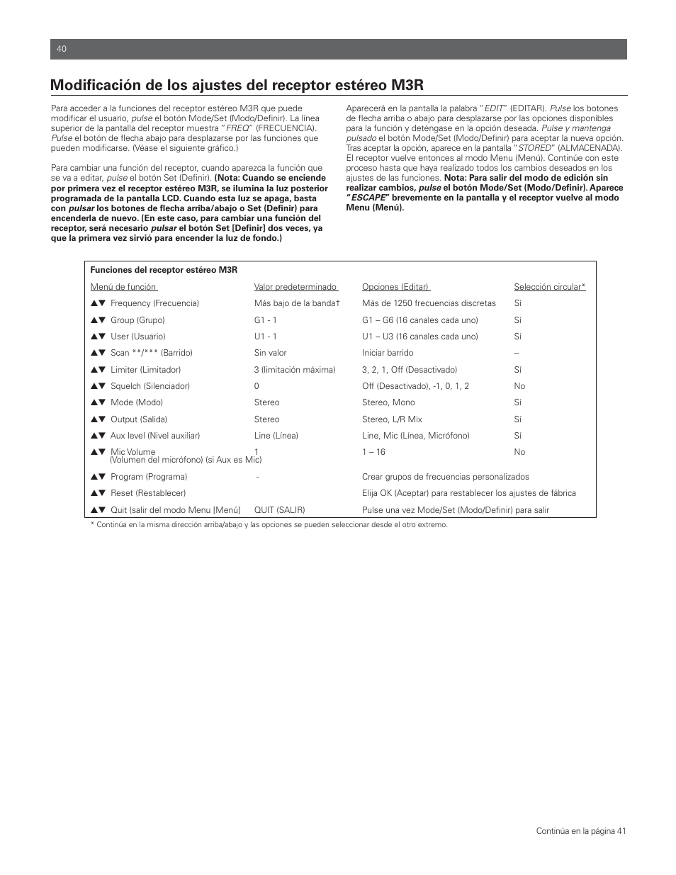 Audio-Technica M3R User Manual | Page 40 / 120
