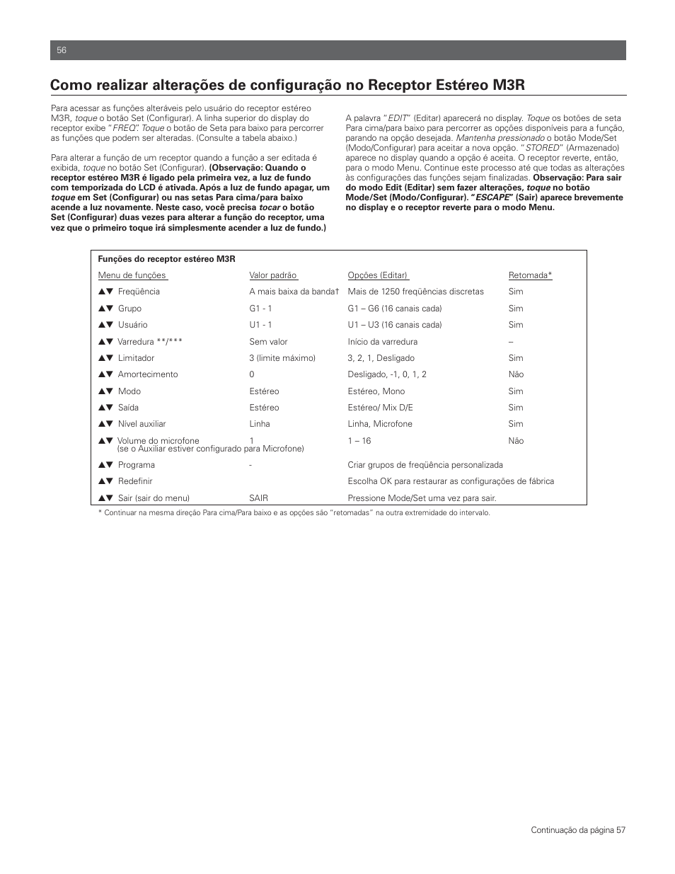 Audio-Technica M3R User Manual | Page 56 / 120