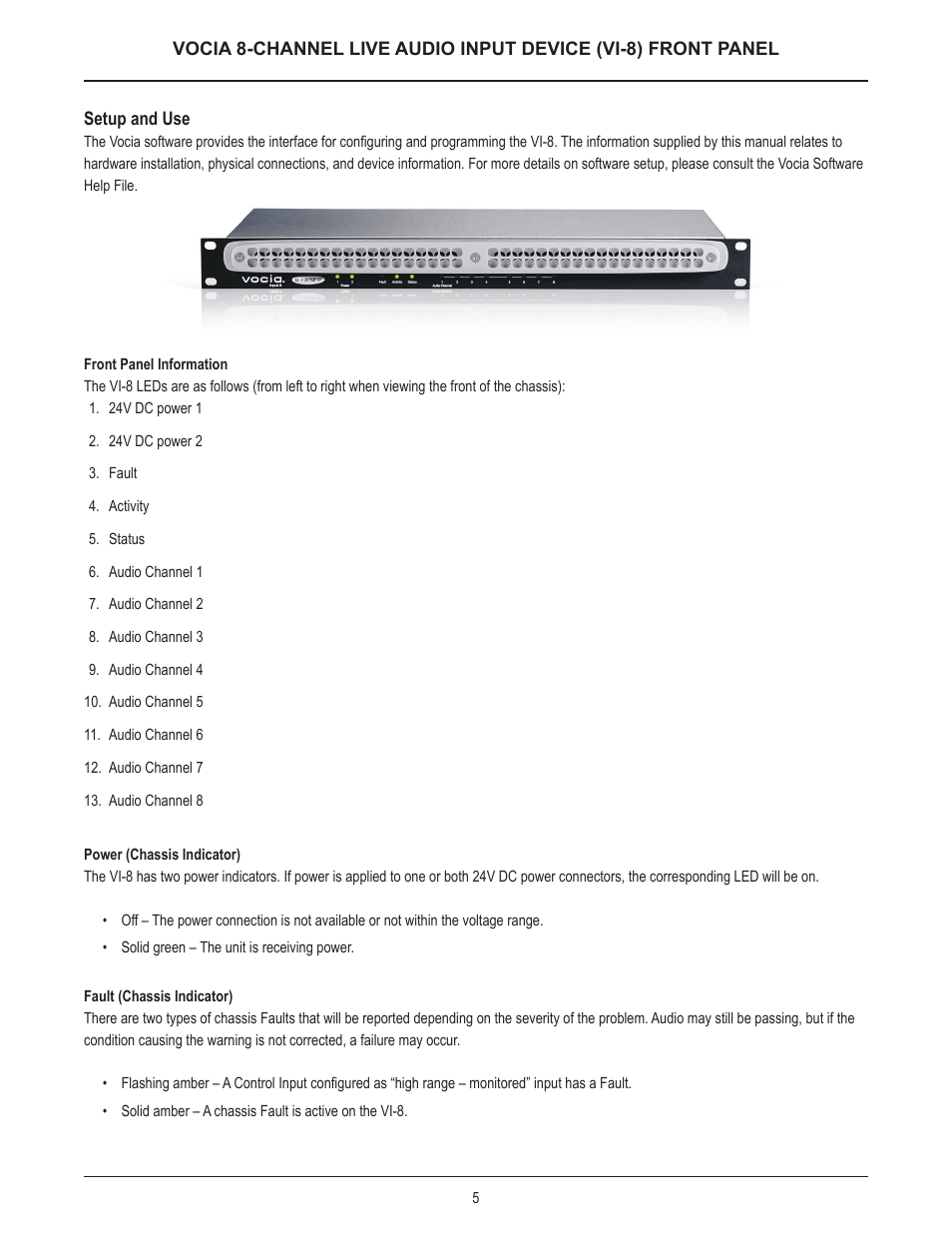 Biamp Vocia VI-8 User Manual | Page 5 / 31