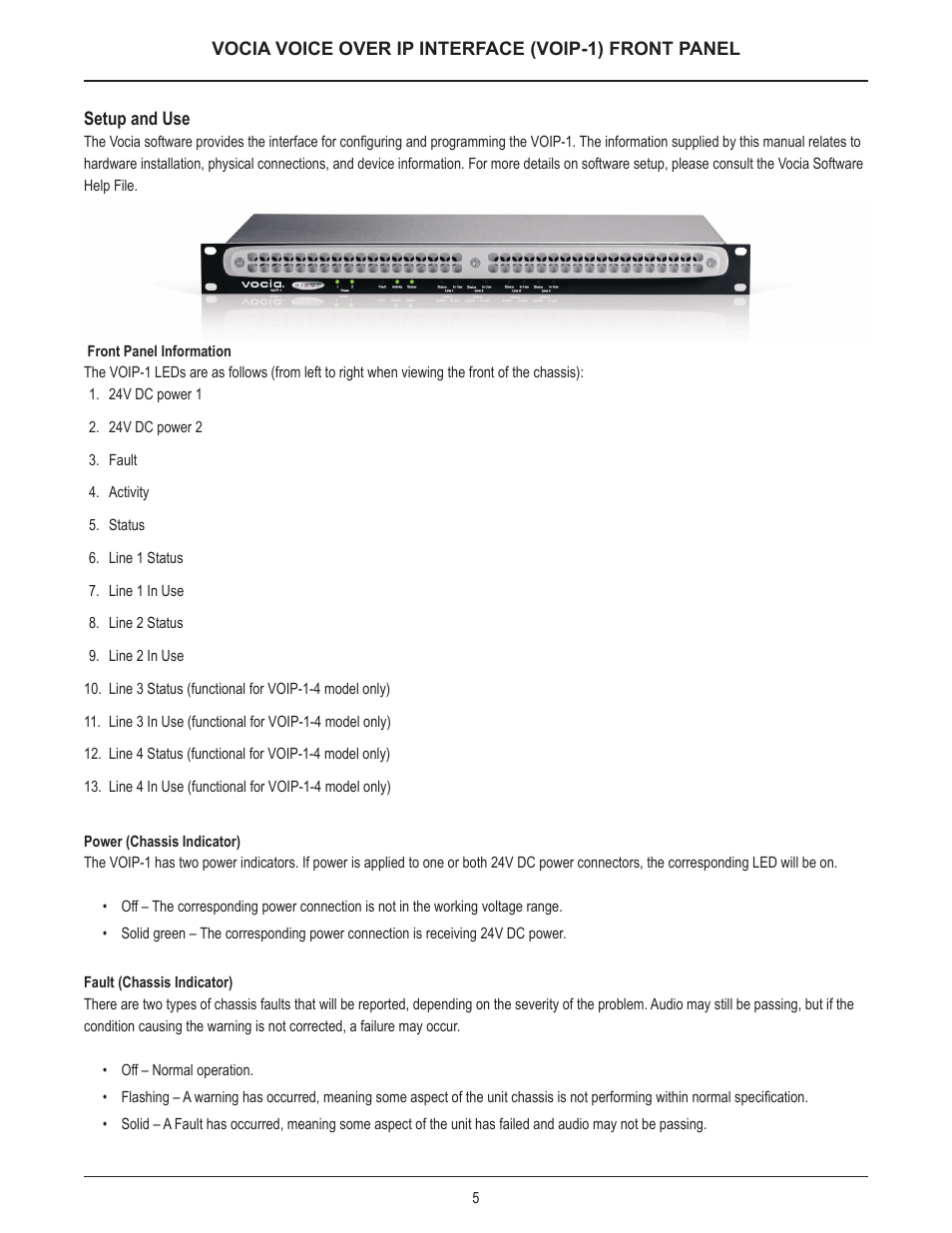 Biamp VOIP-1-4 User Manual | Page 5 / 30