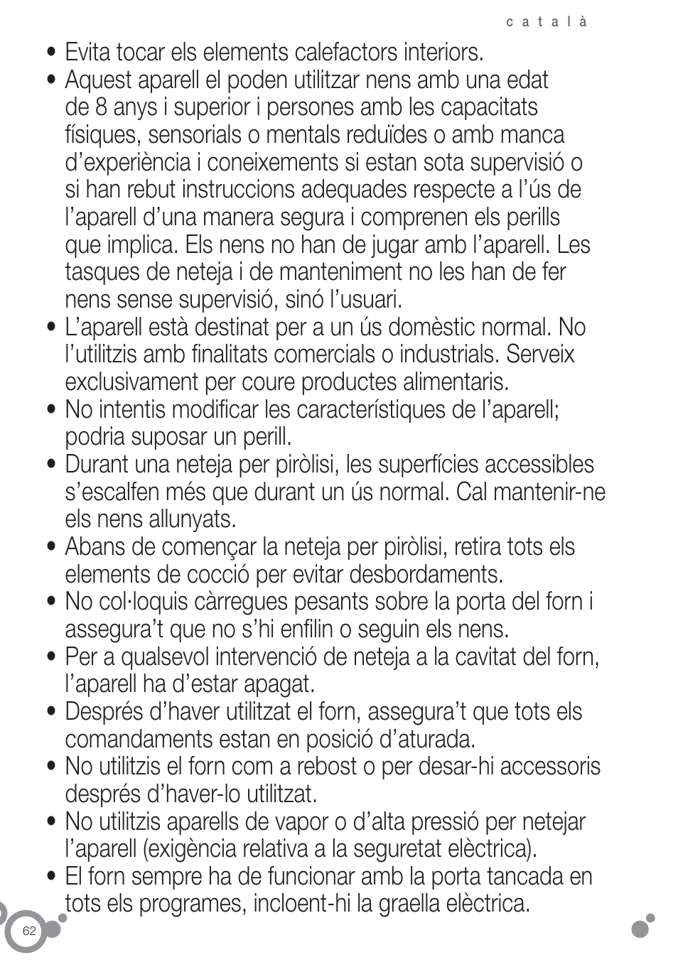 Fagor 6H-185AN User Manual | Page 64 / 86