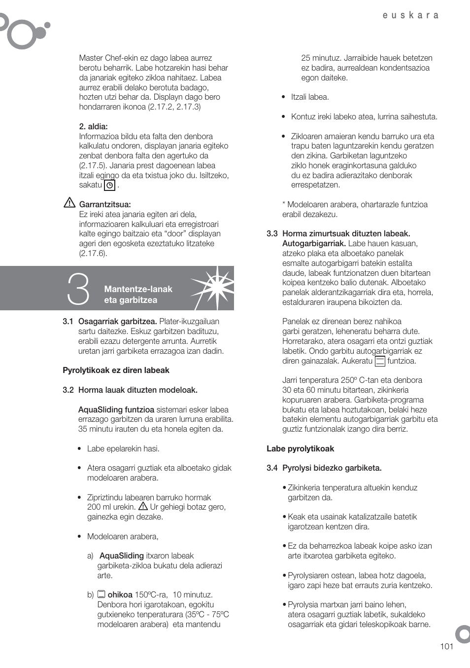 Fagor 6H-755CX User Manual | Page 103 / 114