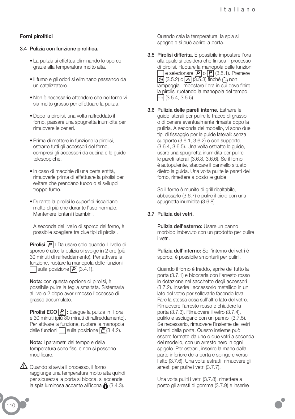 Fagor 6H-755CX User Manual | Page 112 / 114