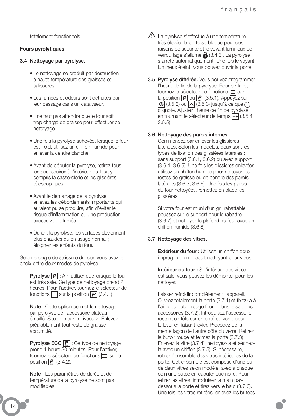 Fagor 6H-755CX User Manual | Page 16 / 114