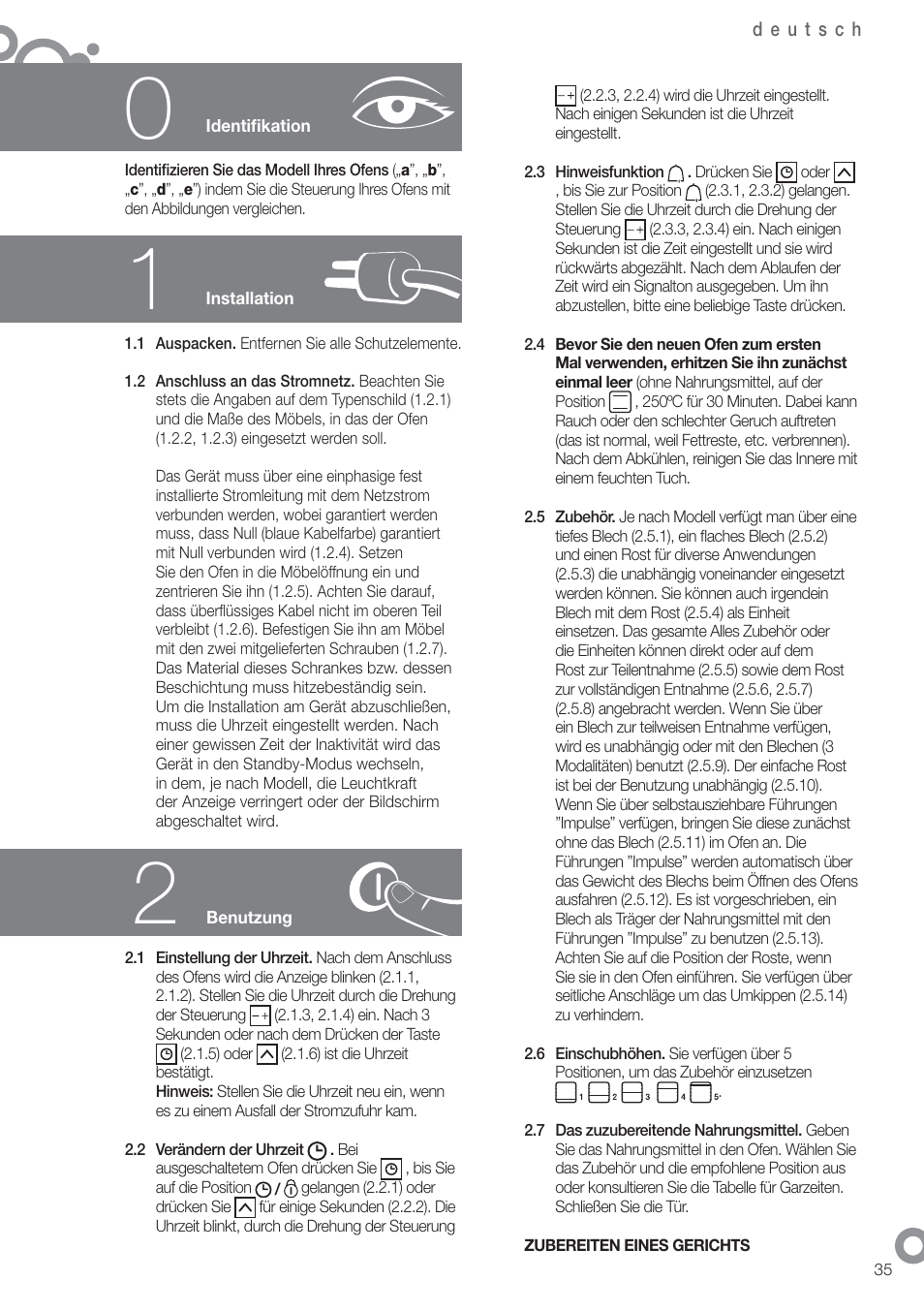 Fagor 6H-755CX User Manual | Page 37 / 114