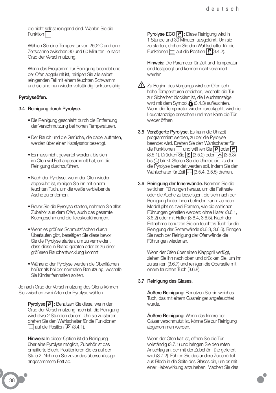 Fagor 6H-755CX User Manual | Page 40 / 114