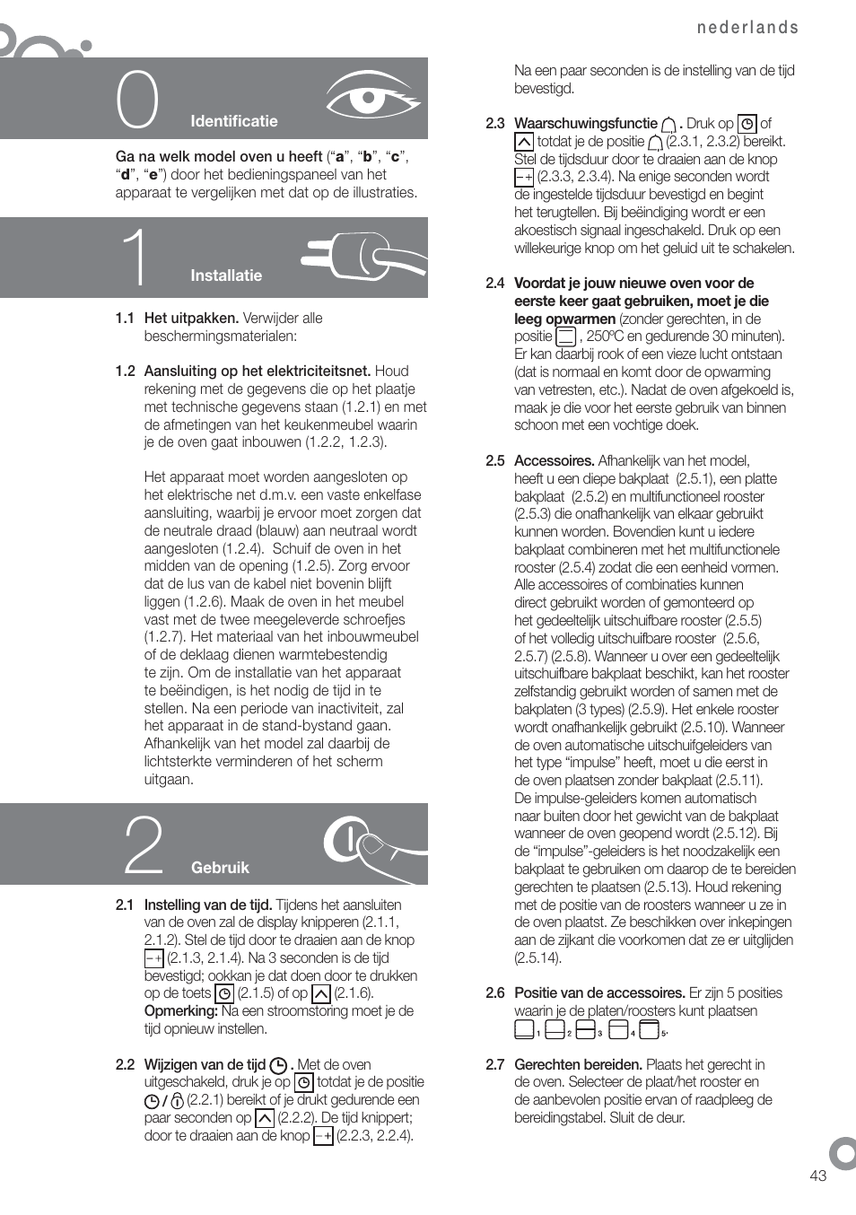 Fagor 6H-755CX User Manual | Page 45 / 114