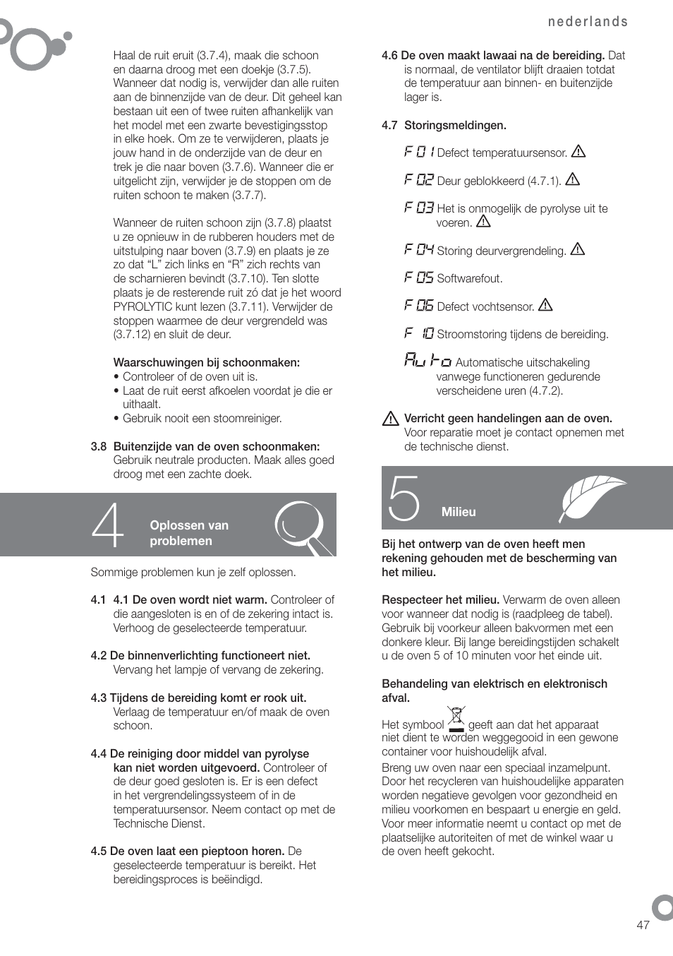 Fagor 6H-755CX User Manual | Page 49 / 114