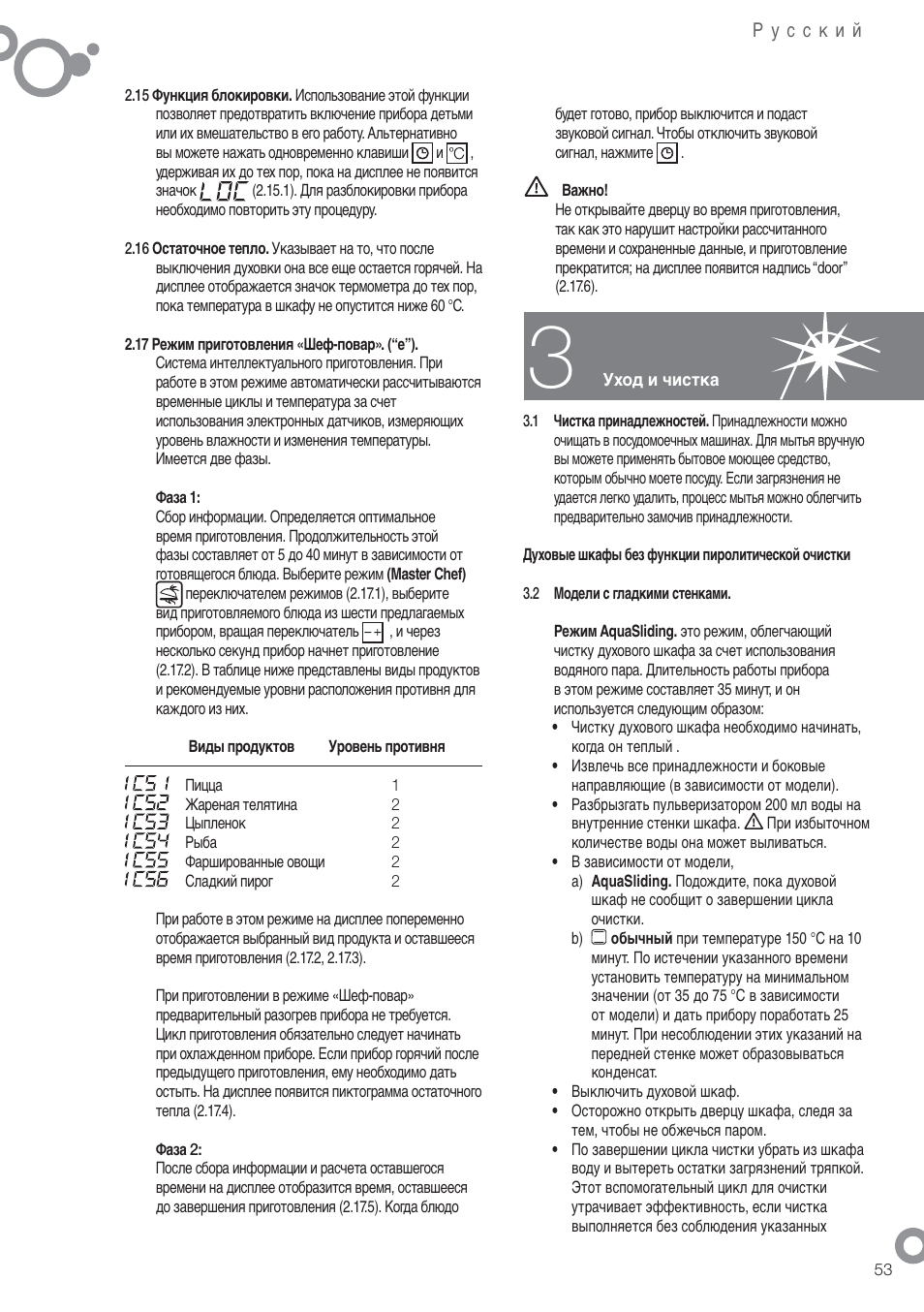 Fagor 6H-755CX User Manual | Page 55 / 114