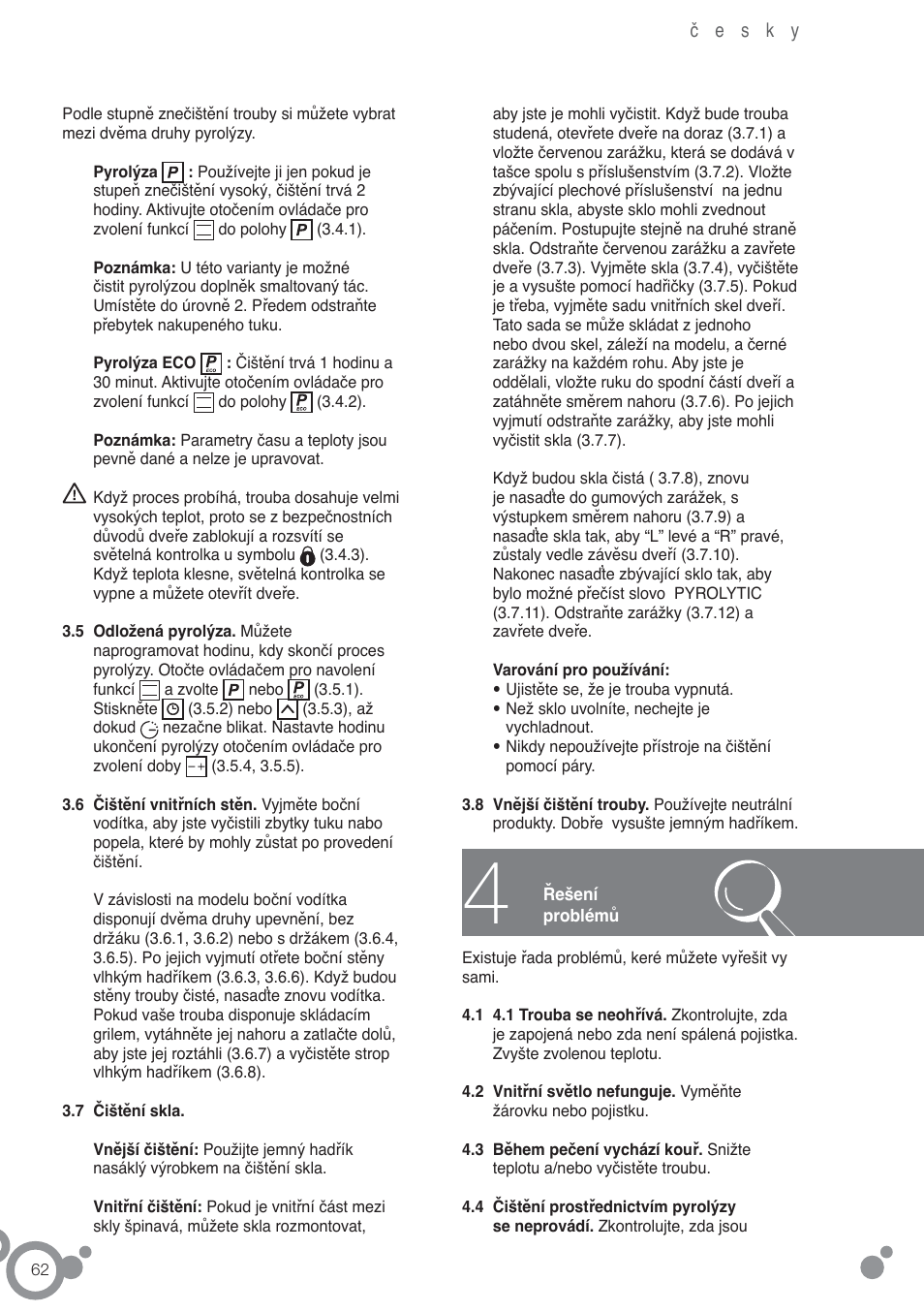 Fagor 6H-755CX User Manual | Page 64 / 114