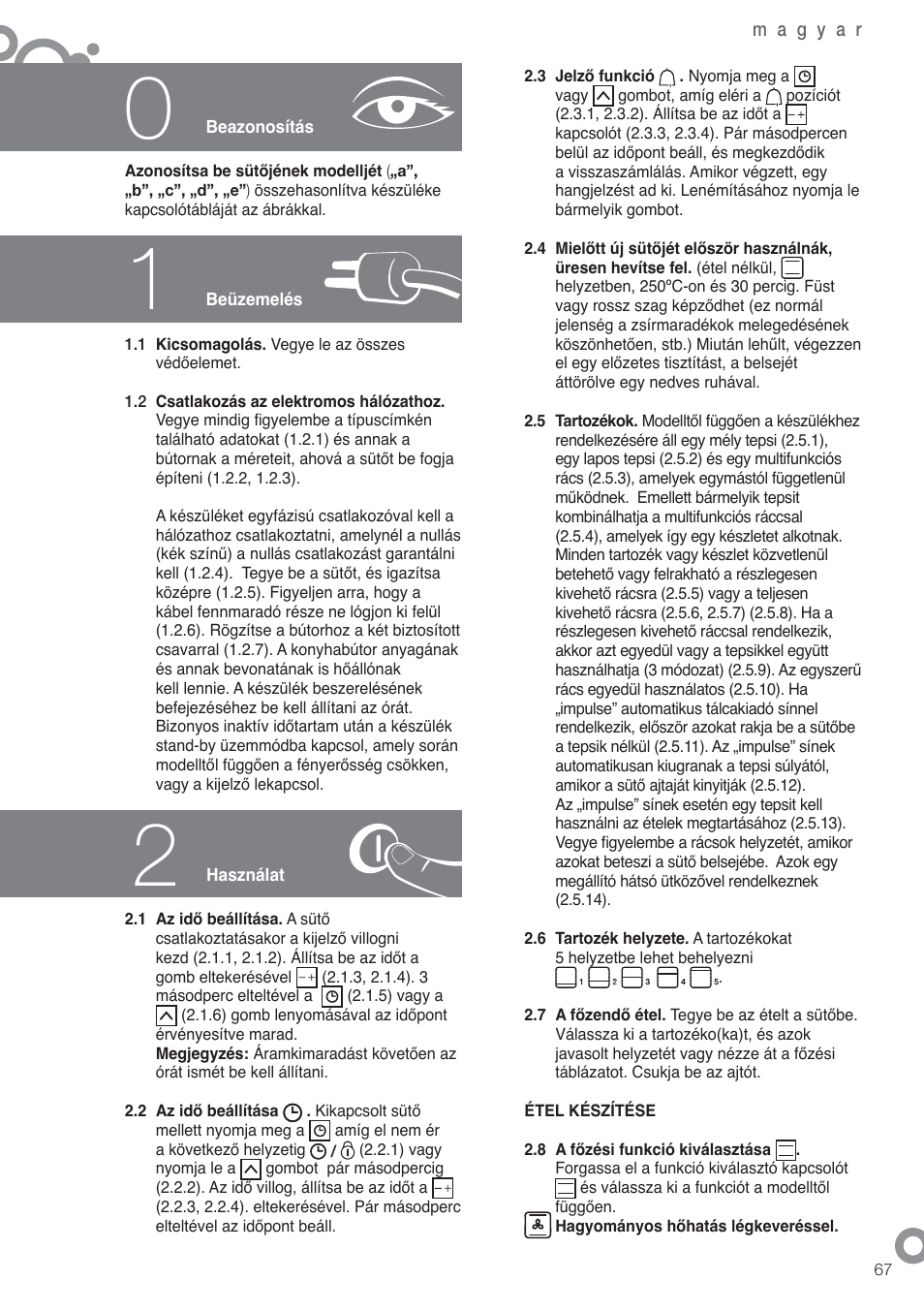 Fagor 6H-755CX User Manual | Page 69 / 114