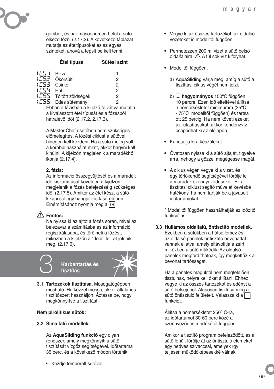 Fagor 6H-755CX User Manual | Page 71 / 114