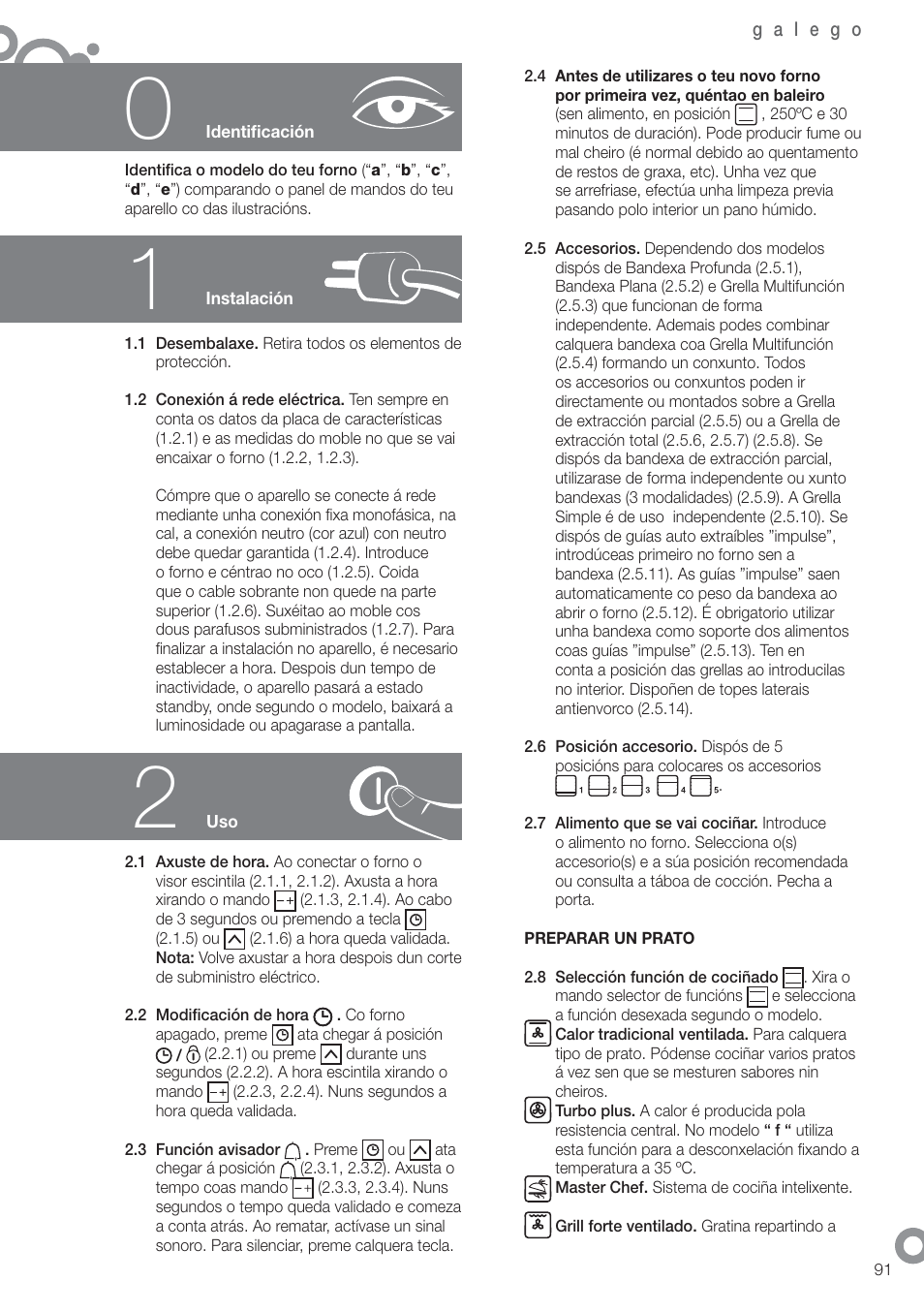 Fagor 6H-755CX User Manual | Page 93 / 114