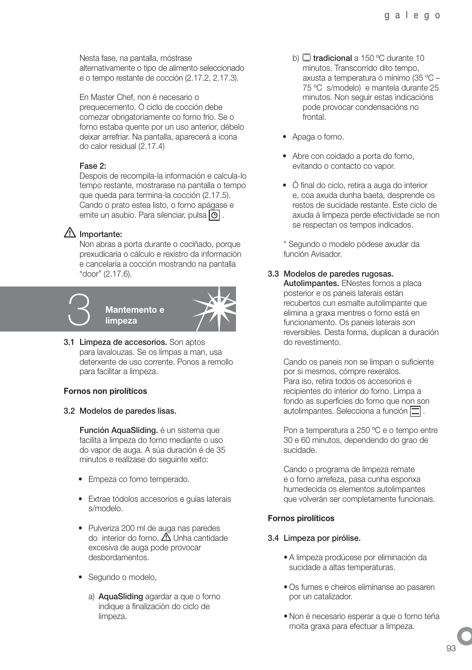 Fagor 6H-755CX User Manual | Page 95 / 114