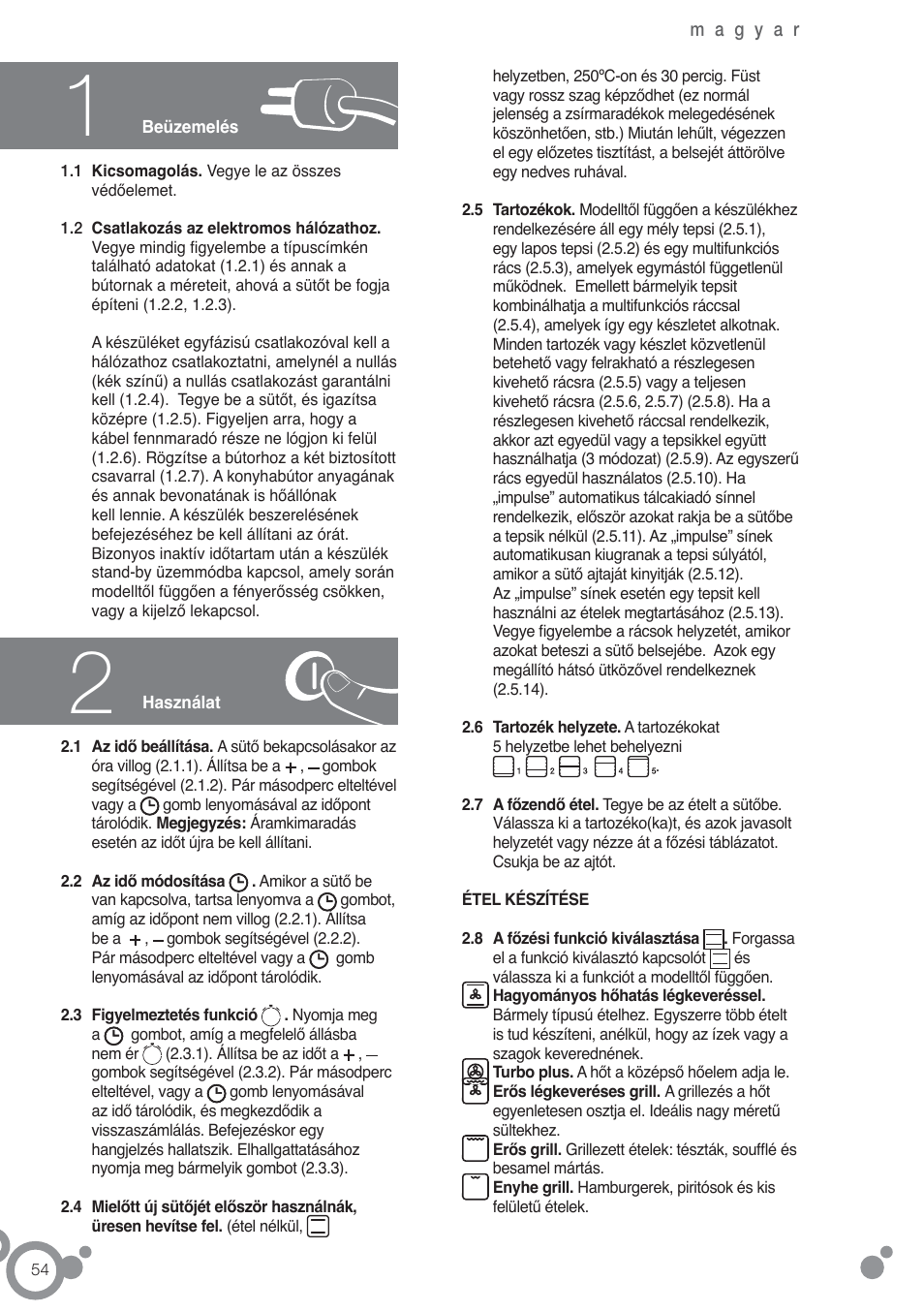 Fagor 6H-750BE User Manual | Page 56 / 86