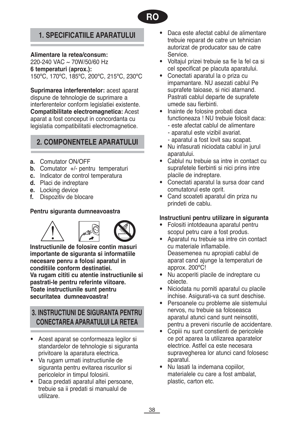 Fagor PP-100 User Manual | Page 39 / 46