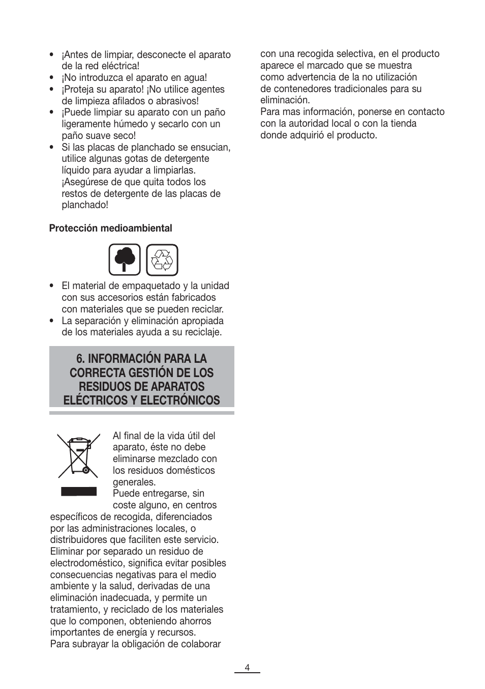 Fagor PP-100 User Manual | Page 5 / 46