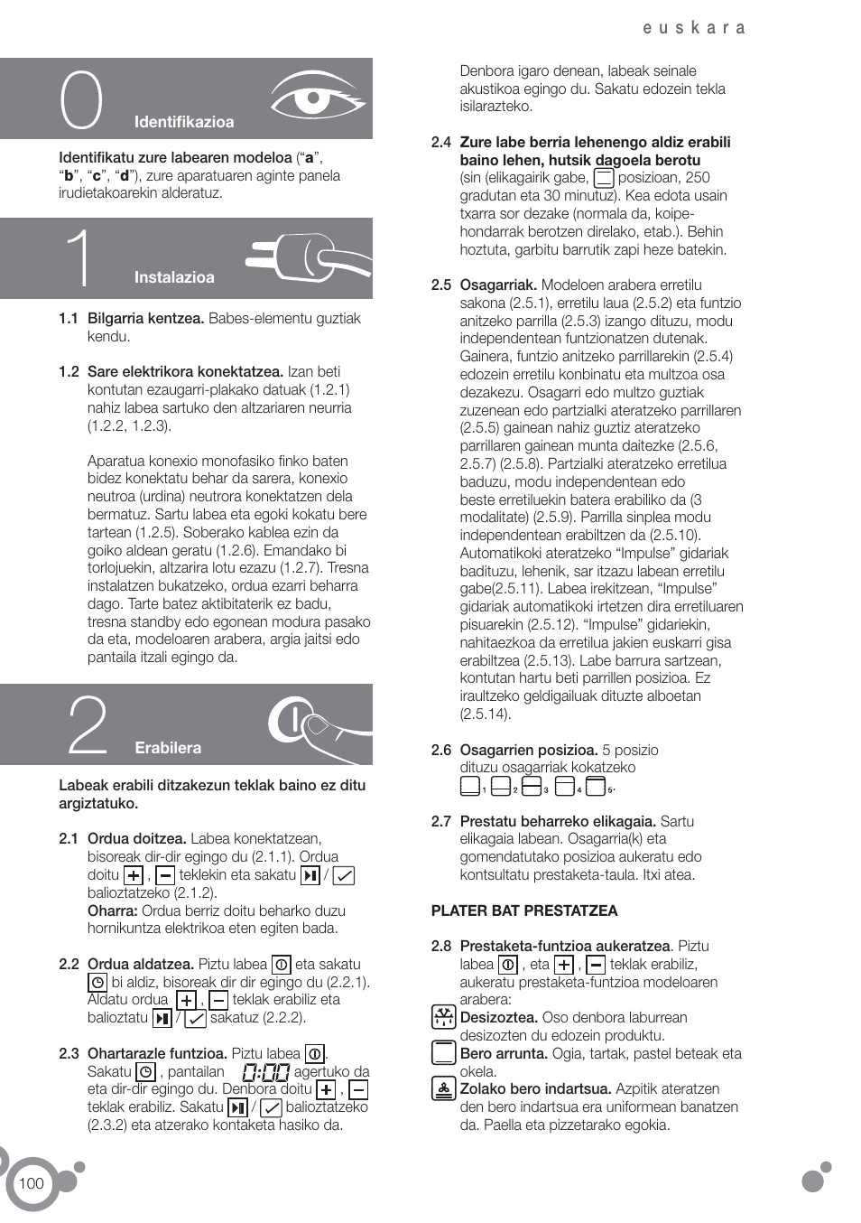 Fagor 6H-54X User Manual | Page 102 / 118