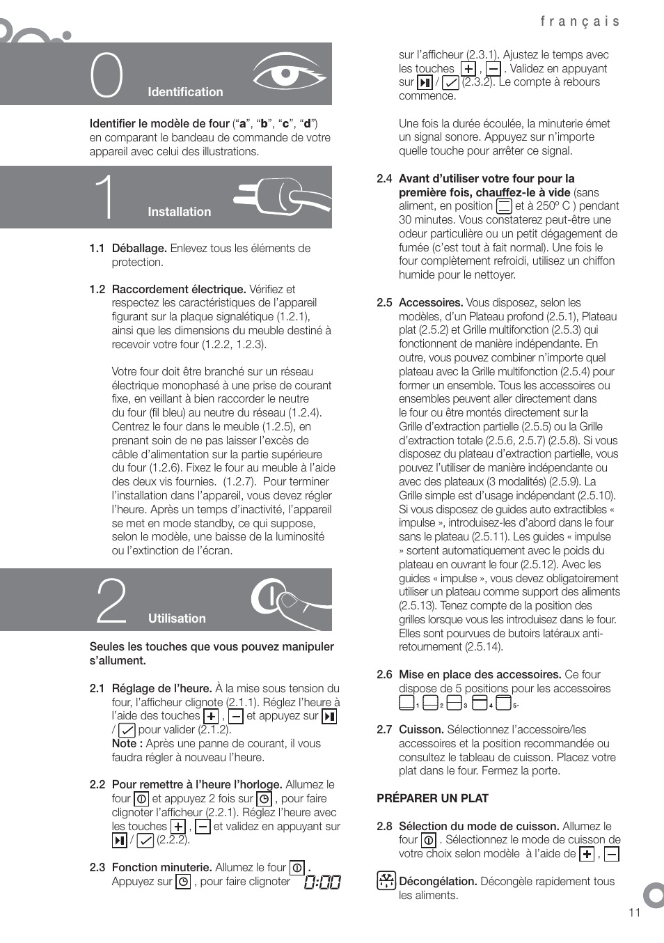 Fagor 6H-54X User Manual | Page 13 / 118