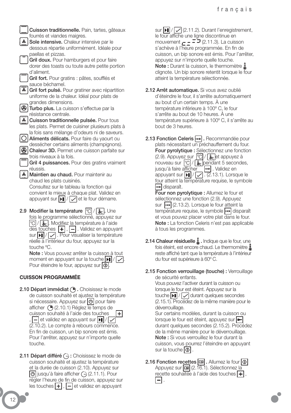 Fagor 6H-54X User Manual | Page 14 / 118