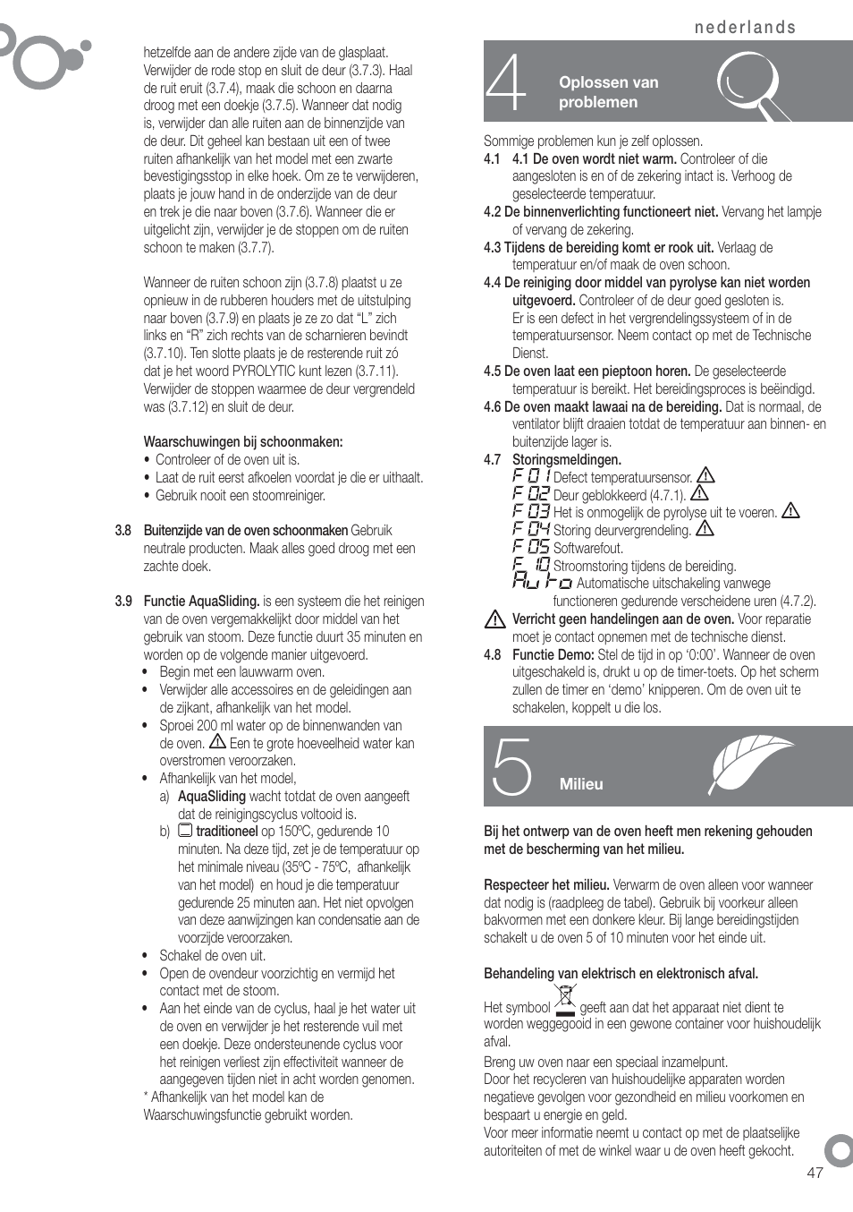 Fagor 6H-54X User Manual | Page 49 / 118