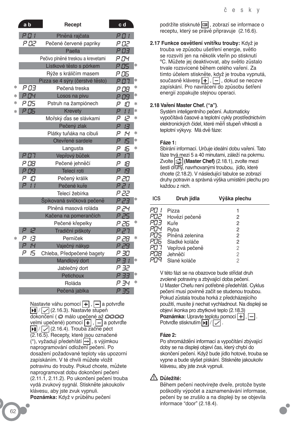 Fagor 6H-54X User Manual | Page 64 / 118