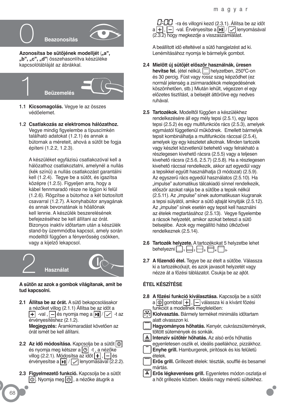 Fagor 6H-54X User Manual | Page 70 / 118