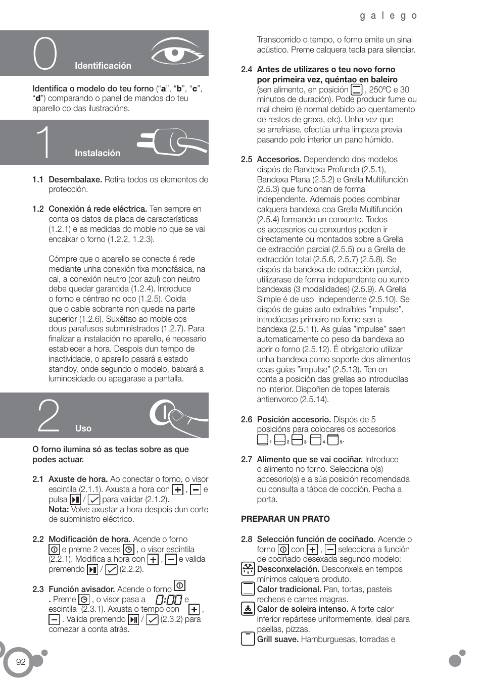 Fagor 6H-54X User Manual | Page 94 / 118