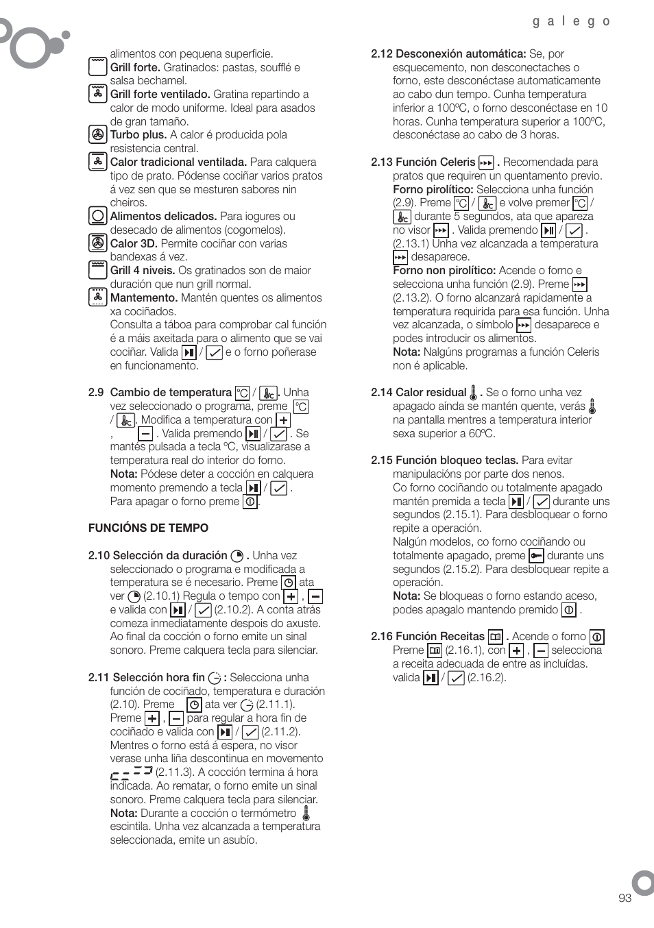 Fagor 6H-54X User Manual | Page 95 / 118