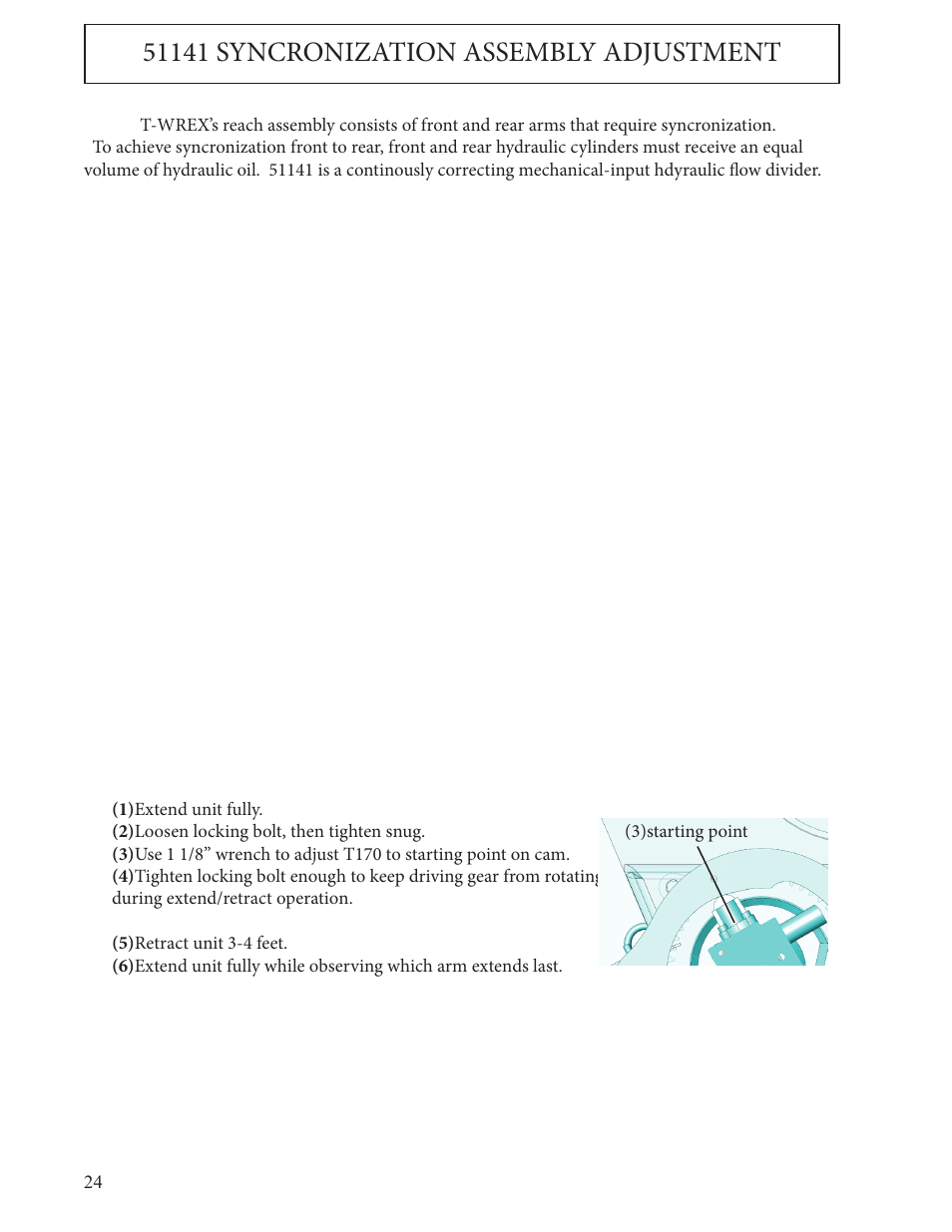 Hawk Industries T-Wrex Jr. Manual Serial Numbers 104 to 110 User Manual | Page 24 / 81